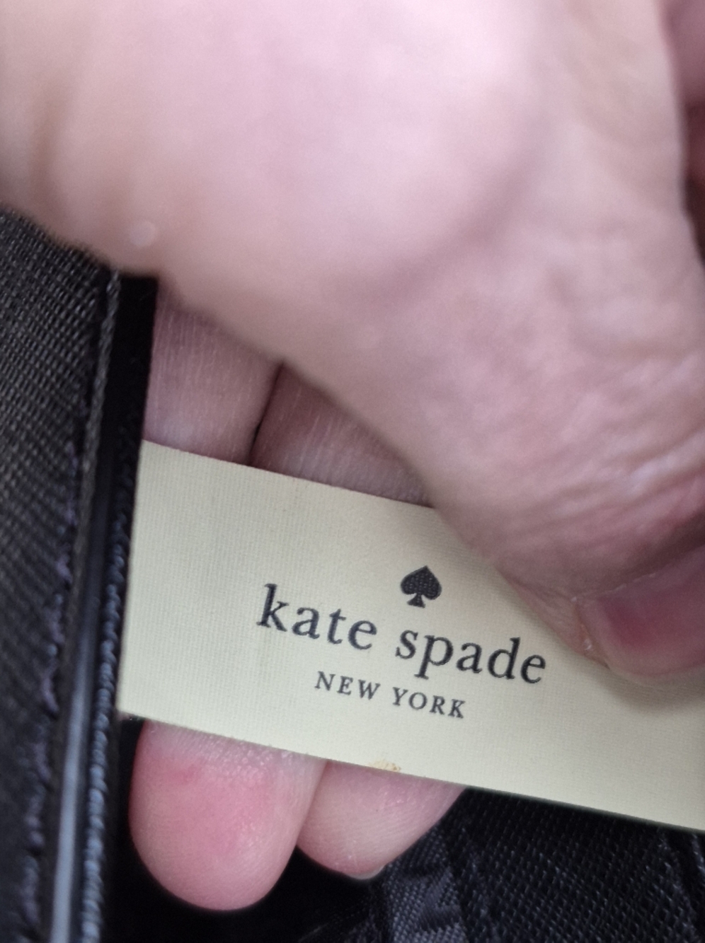 Kate Spade Laurel Way Mini Alisanne Black Leather Crossbody Bag / Purse - Picture 8 of 16
